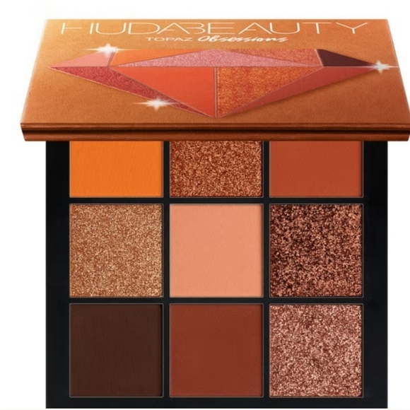 NIB $32 Huda Beauty Obsessions Eyeshadow Palette 9 Shades - Picture 8 of 10